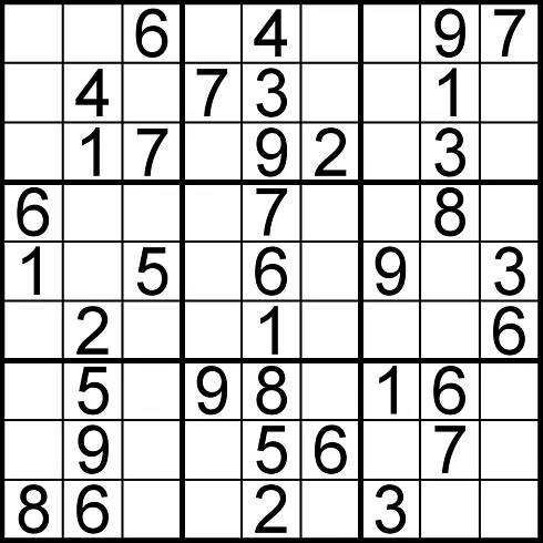 Easy Sudoku Puzzles Printable (95+ Images In Collection) Page 1 | Printable Simple Sudoku
