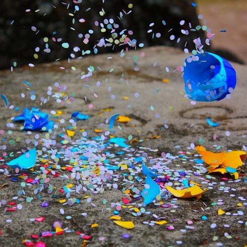 Sprinkling Joy with Cascarones (Confetti Eggs) - Spanish Schoolhouse McKinney
