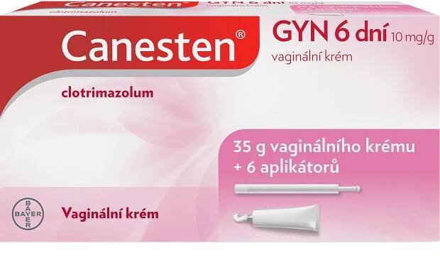 Canesten GYN 6 dní, vaginální krém 35 g