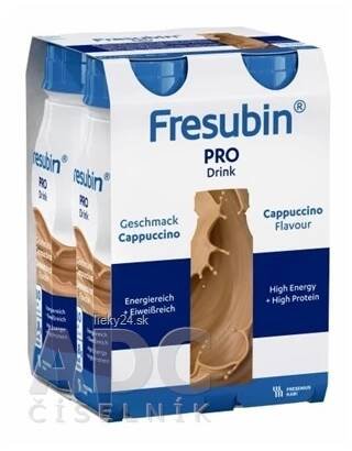 FRESUBIN PRO DRINK PŘÍCHUŤ CAPPUCCINO POR SOL 14X200ML od 2 148 Kč - Heureka.cz