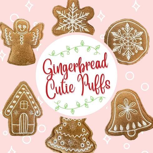 In The Hoop Gingerbread Cookies Pack of 6