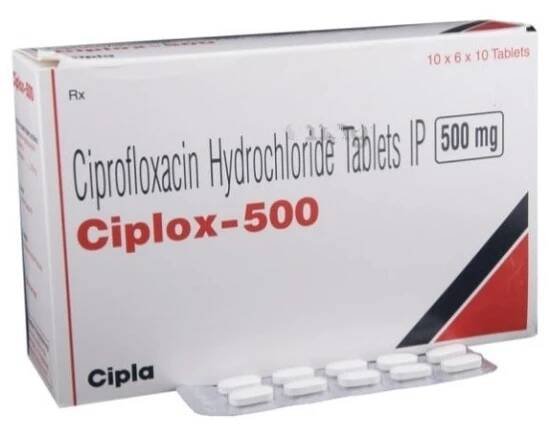 Ciplox 500 Mg Tablet (Ciprofloxacin) - Cheap Medicine Pills