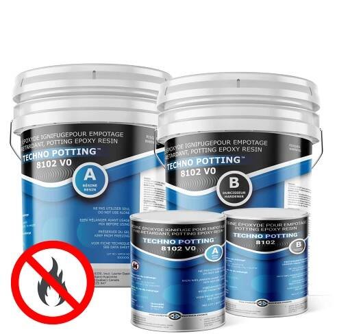 Fire-Retardant Electronic Epoxy Potting Resin UL94-VO kits
