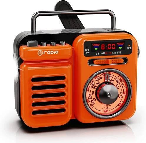 Radiopřijímač Raddy 733383902 Bluetooth zelený