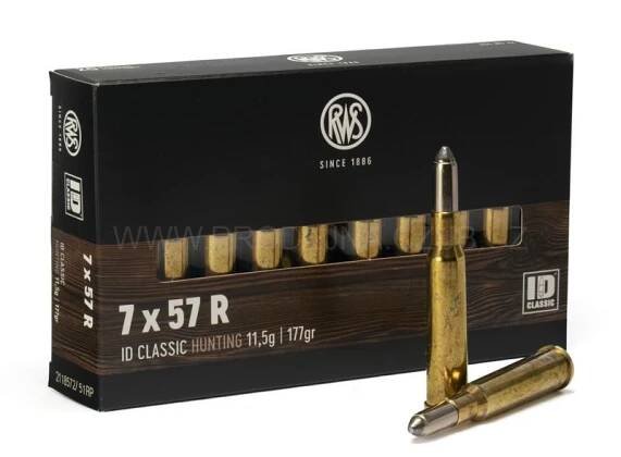 Náboje RWS 7x57 R ID 11,5g
