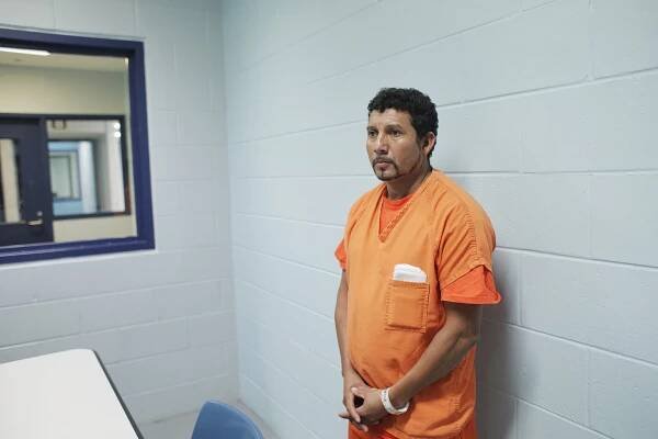  Luis Blanco-Reyes, 41, a father of six who resided in Plant City with his family of seven and who's currently an undocumented immigrant is held in detainment at the Krome Detention Center in Miami, Florida pending deportation back to Veracruz, Mexic