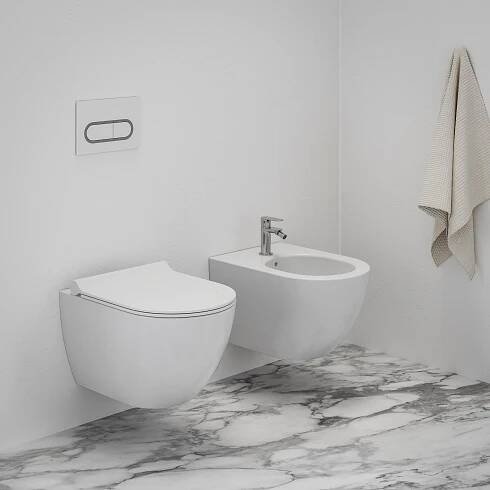 RAVAK Závěsný bidet Uni Chrome