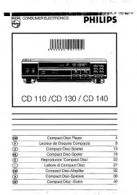 Manuál Philips CD110 návod (10 stránek)