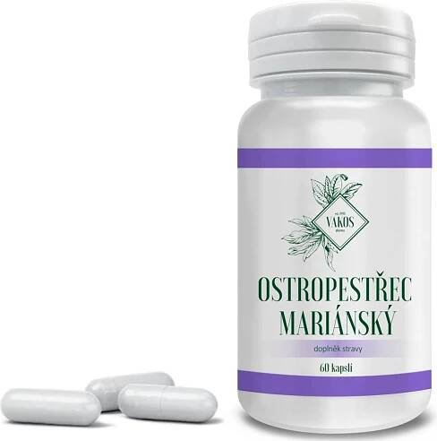 VAKOS ostropestrec kapsle