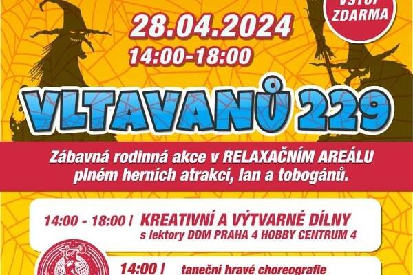Pálení čarodějnic Areál Vltavanů 2024
