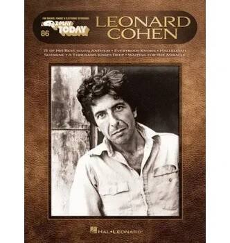 E-Z Play: Leonard Cohen (noty, melodická linka, akordy)
