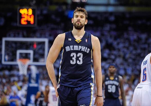 Marc Gasol At Chesapeake Arena Wallpaper