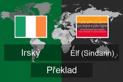 Irský Elf (Sindarin) Přeložit