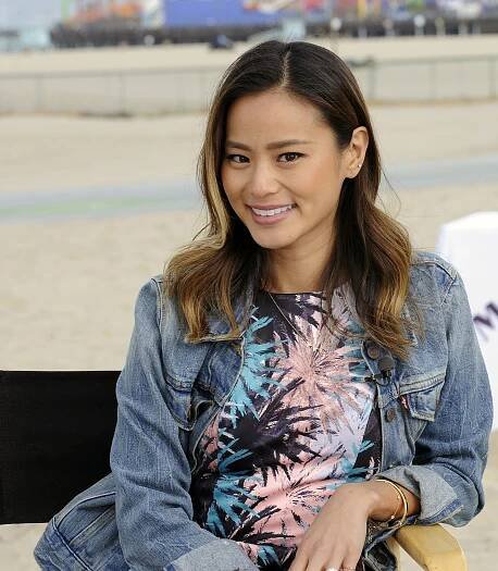 Actress and TV personality Jamie Chung, May 13, 2015 in Santa Monica, California.