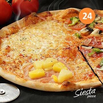 Siestapizza 24. Jumbo pizza