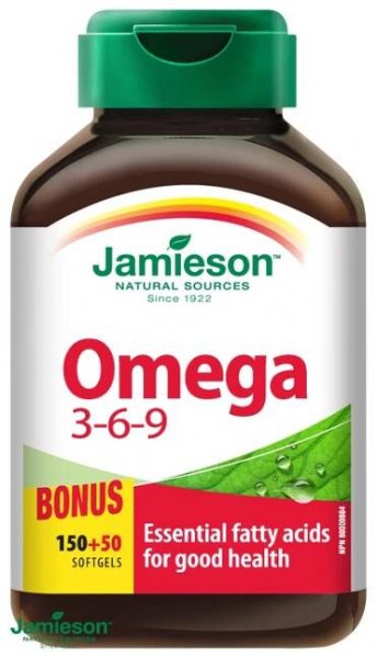 Jamieson Omega 3-6-9 1200 mg