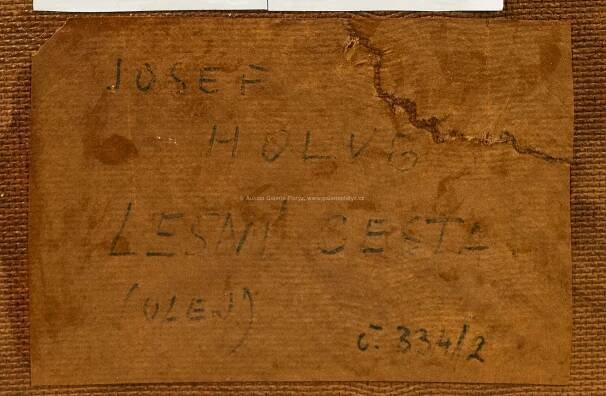 Josef Holub / Lesní cesta - detail aukce « Aukce « Aukční Galerie Platýz
