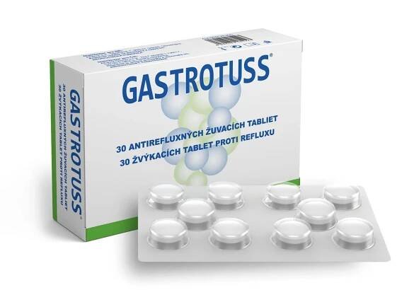 GASTROTUSS 30 žvýkacích tablet