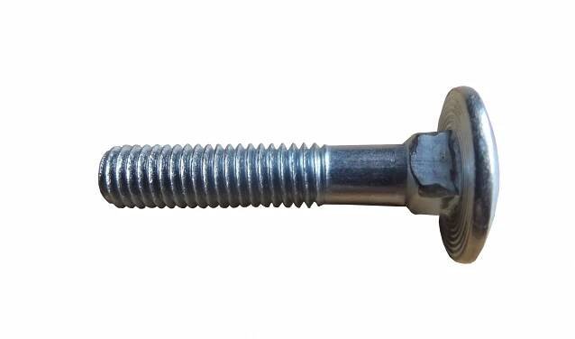 Šroub vratový M8x40 ZB DIN 603 4.8