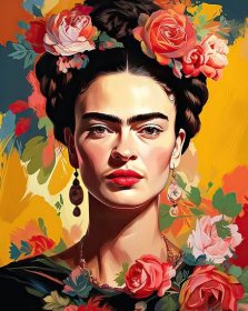 Plakát, obraz Frida Kahlo Poster - Frida Kahlo Kunstdruck | Dárky a merch | Posters.cz