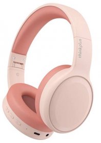 Lenovo TH30 Headset, Active Noise Reduction Low Latency Pink
