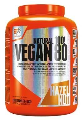 Extrifit Vegan 80 2000 g hazelnut