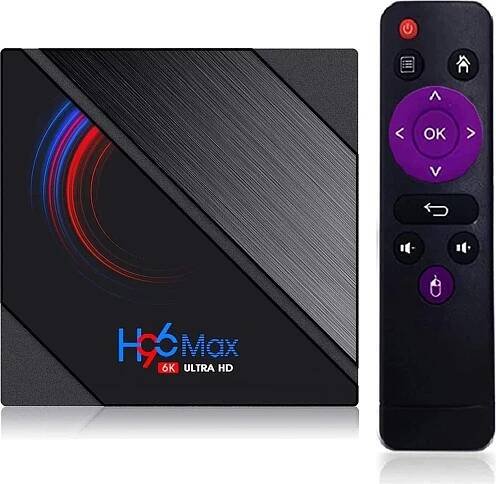 H96 Max Android 10.0 Allwinner H616 4GB 32GB 6K HD 2.4G5G WiFi Media Player Smart Android Tv Box Set Top Box