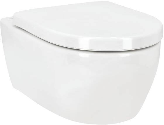 Geberit iCon Závěsné WC se sedátkem 33 × 35,5 × 53 cm; bez splachovacího kruhu