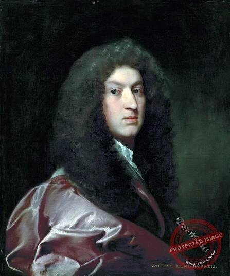 The execution of the English politician Lord William Russell 1683.