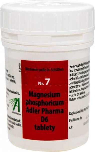 Adler Pharma Nr.7 Magnesium phosphoricum D6, 1000 tablet