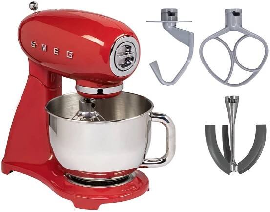 Smeg SMF03RDEU, červený