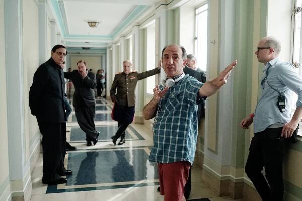 Jeffrey Tambor, Dermot Crowley, Paul Chahidi, Armando Iannucci - Ztratili jsme Stalina - Z natáčení