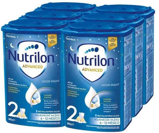 Nutrilon Advanced 2 Good Night 6x800 g