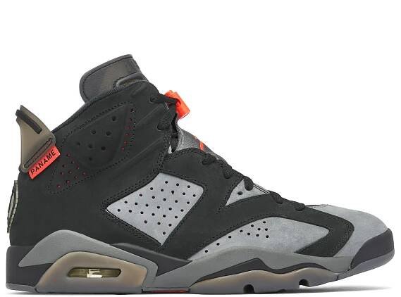PSG x Air Jordan 6 Retro Iron Grey