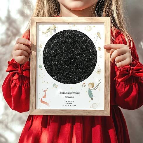 Hvězdná mapa životního okamžiku – osobní vesmír, který patří jen vám