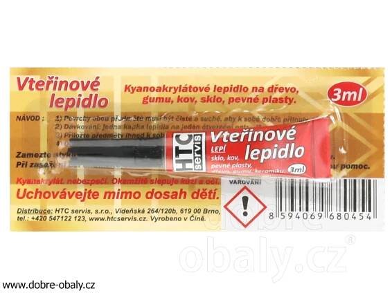 Vteřinové lepidlo 3 g