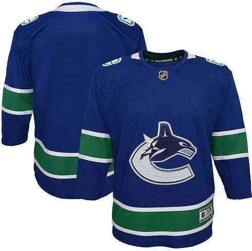 Hokejový dres Vancouver Canucks - Dres hokejový "Premier" dětský - modrý