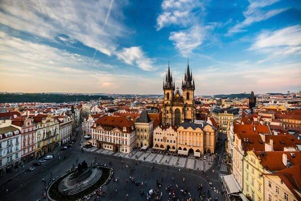 Zum ersten Mal durch Prag