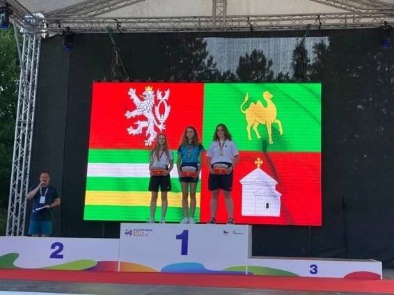 Olympiáda dětí a mládeže začala pro výpravu Plzeňského kraje cinkotem medailí