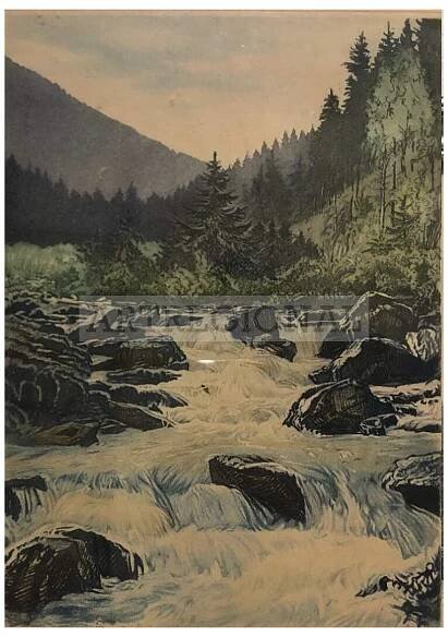 MEYER (MAYER) JOSEF (1895-1952 ) - Říčka