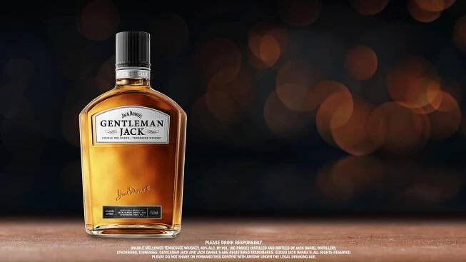 They say it’s the thought that counts. That’s why we put twice as much care into every double mellowed bottle of Gentleman Jack. #MakeItCount