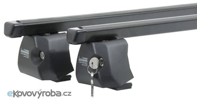 Střešní nosič FABIA II zámek černý DIH - liftback - Ekovovyroba.cz