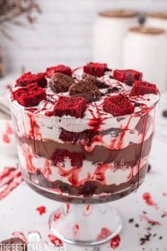 Vampire Halloween Trifle Recipe