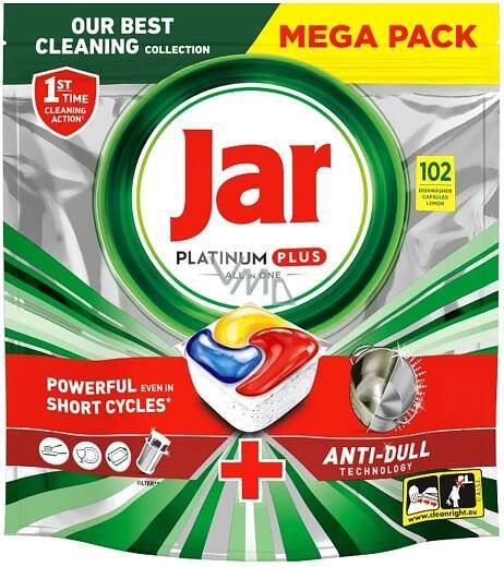 Jar Platinum Plus All in One Lemon 102 ks od 549 Kč