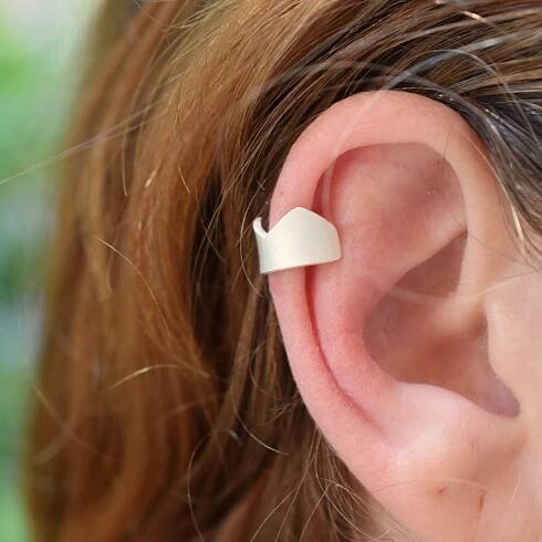 Palidou | Crown ear cuff silver 925