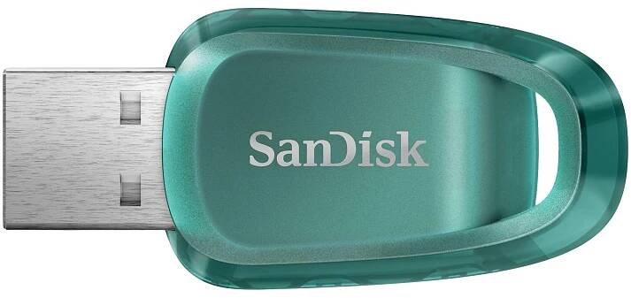 SanDisk Ultra Eco™ USB flash disk 64 GB zelená SDCZ96-064G-G46 USB 3.2 (Gen 1x1)