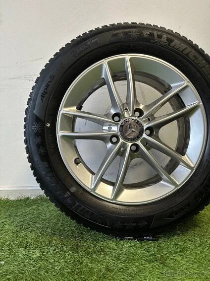 Alu kola 5x112 r16 s pneu (vyprav)