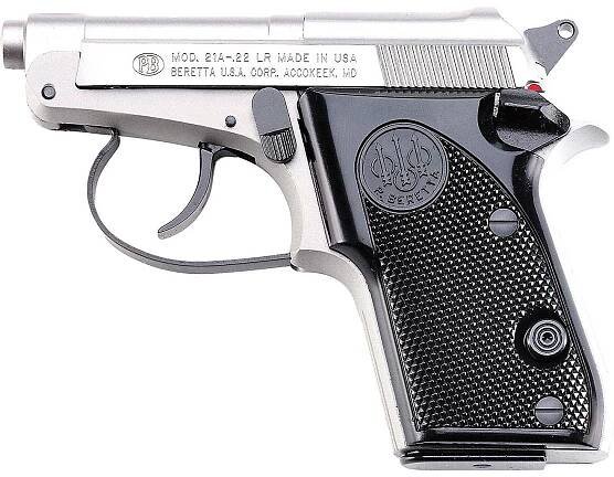 BERETTA 21 BOBCAT INOX.22 LR PISTOL - The Guns Store Inc