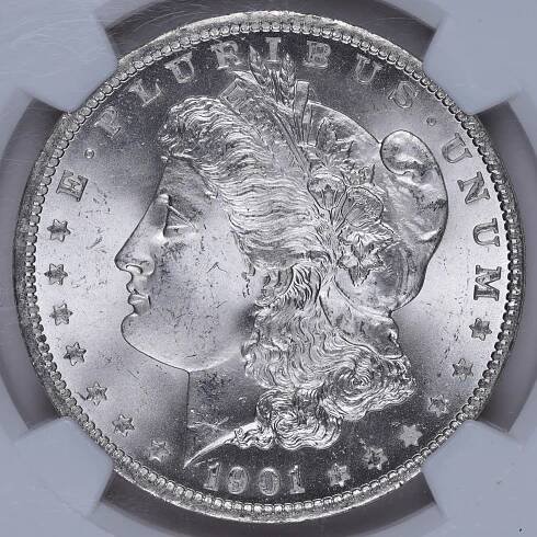 Cabbage Coins | 1901-O $1 Morgan Silver Dollar NGC MS66 CAC