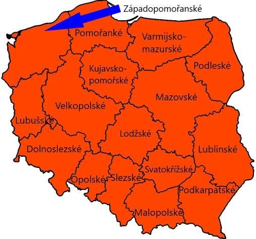 Mapa Polska